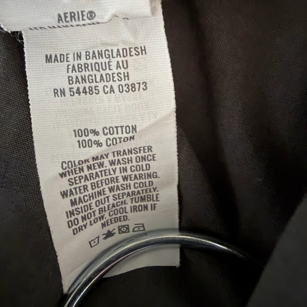 New Aerie Dark Gray Cargo Pants for Women XS - Picture 12 of 14